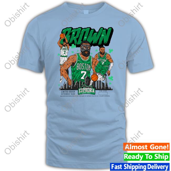 Jaylen Brown Planet Euphoria Long Sleeve Tee