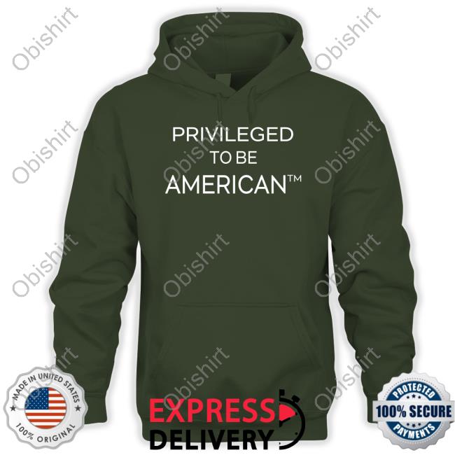 Larry Elder Privileged To Be American Hoodie