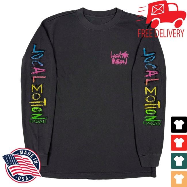 Local Motion Merch 80S Wave New Shirt Local Motion Hawaii