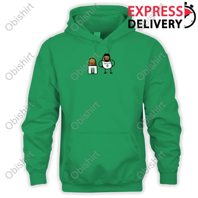Paint Merch Hash Brown And Potatum Tee Boston Celtics