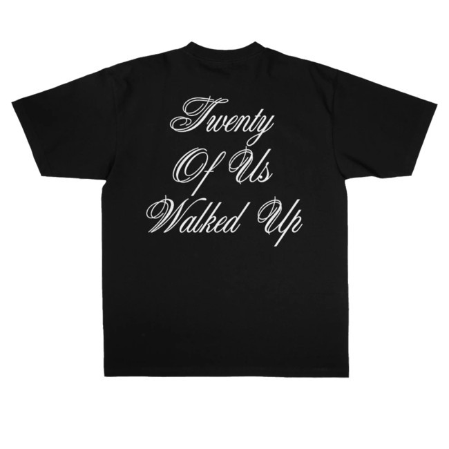 G-Eazy Merch Twenty Of Us Statement Black Tee