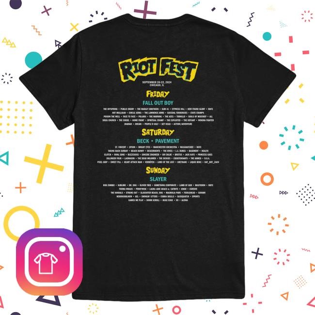 Riot Brand Reaper 2024 Lineup Hoodie