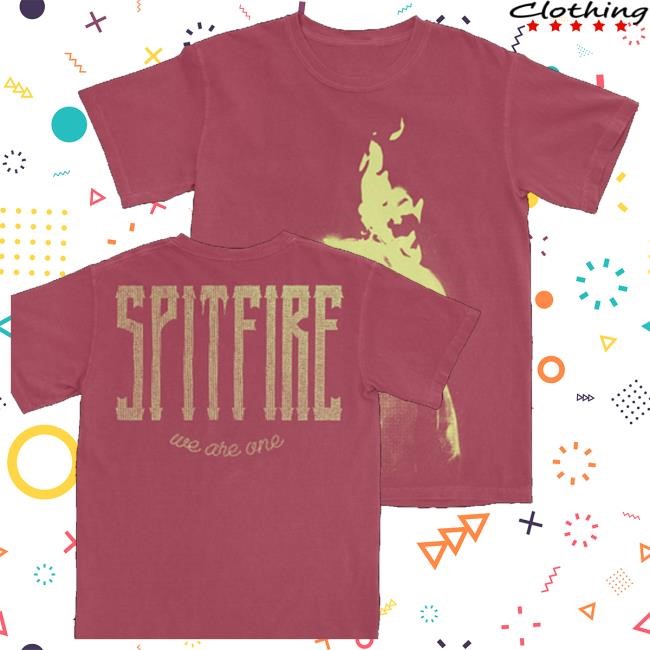 Trending Weareoneyouth Merch Store Spitfire Album T-Shirt
