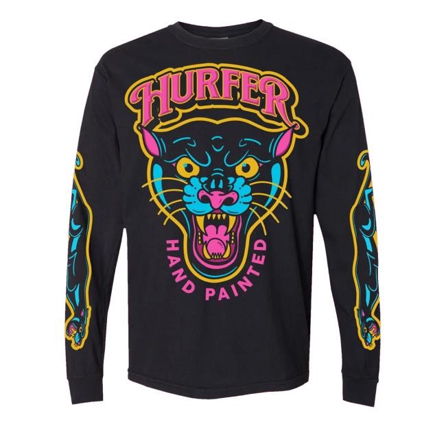 Hurfer Hand Painted Merch Panther New Shirt