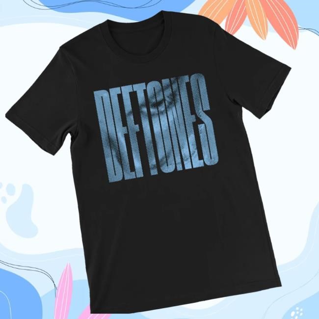 Shop Deftones Merch Store Around The Fur Halftone Logo Tee Shirt
