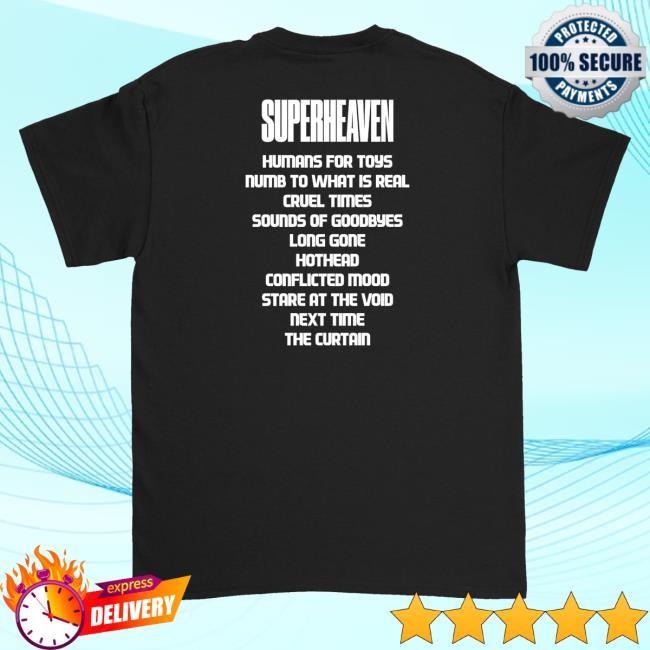 Superheaven Blue Grape Merch Shop Store Official Tee