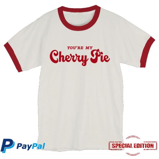 Selena Gomez Merch You're My Cherry Pie Ringer Funny Shirt
