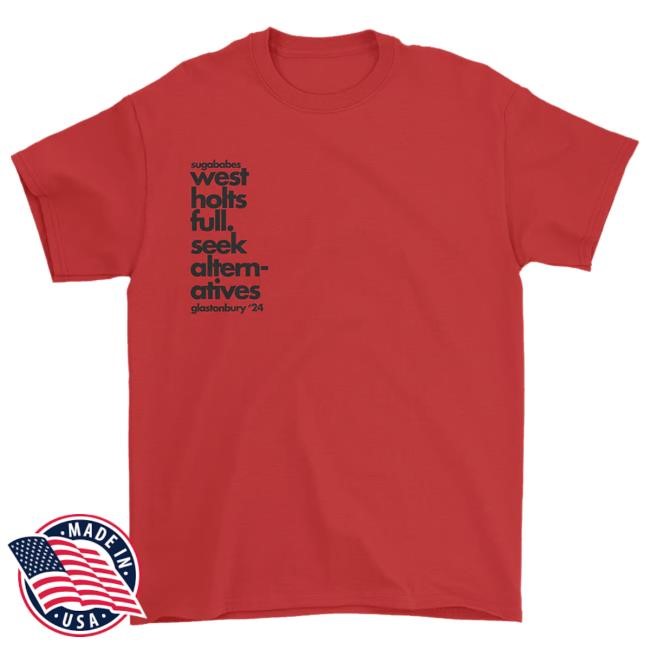 Official Sugababes Merch Glastonbury '24 Shirts