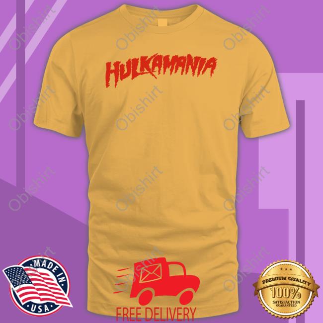 Jake Paul Wearing Hulkamania Tee