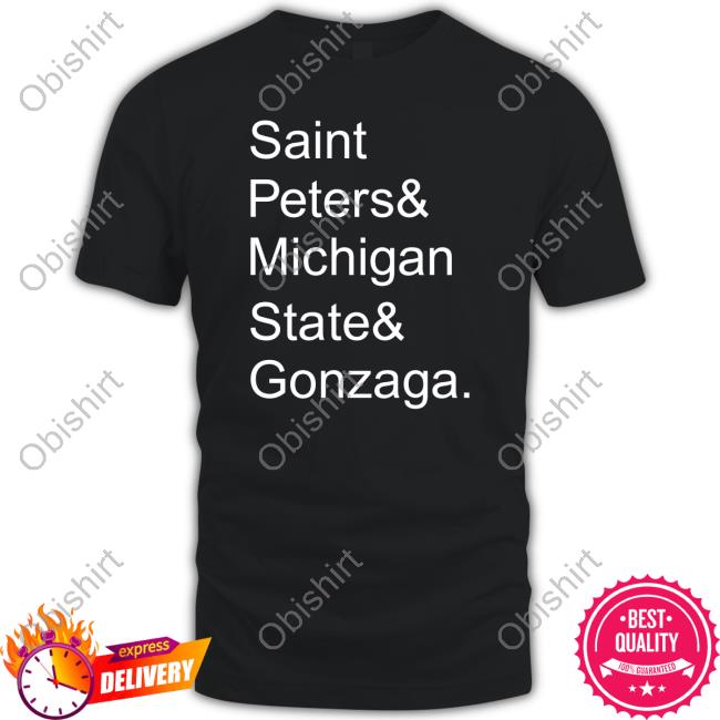 John Calipari Saint Peters And Michigan State And Gonzaga Hoodie