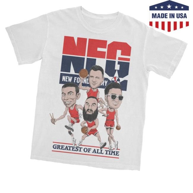 New Found Glory Official Store Merch Basketball Long Sleeve T Shirt White