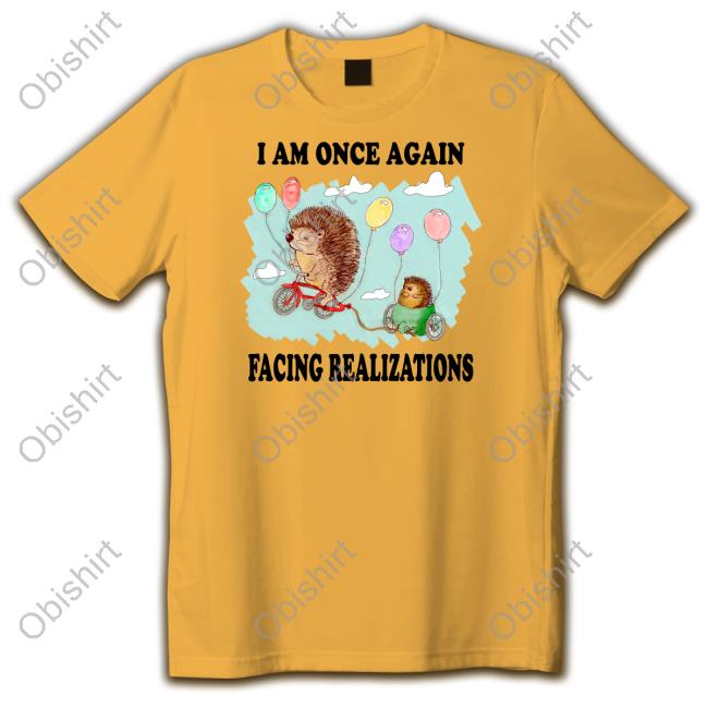 I Am Once Again Facing Realizations Shirt