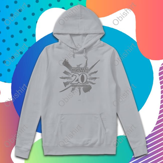 Official Monster Hunter 20Th Anniversary Shirts