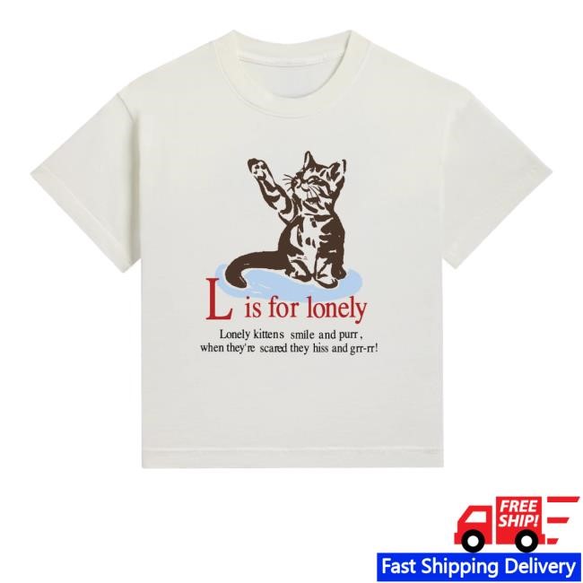 Official L Is For Lonely Boyfriend Classic Shirt