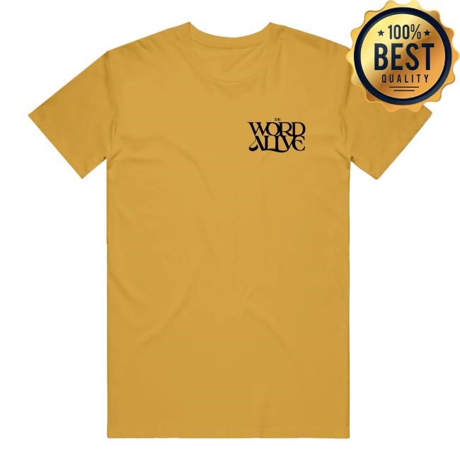 Merchnow Merch Store The Word Alive Threshold Mustard Crewneck Sweatshirt