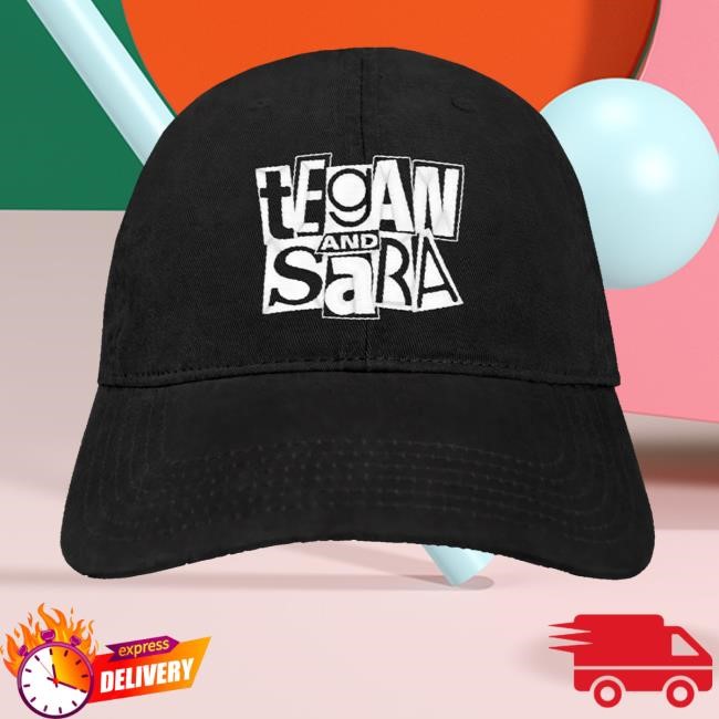 Tegan And Sara Merch Cutout Letters Dad Hat
