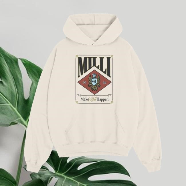 Nick Nayersina Merch Store Milli Bone Crewneck Sweatshirt