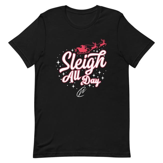 Trending Creating Wonders Merch Store Sleigh All Day Shirt