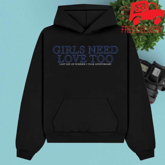 Official Summer Walker Store Girls Need Love Hoodie - Black Tee Shirt