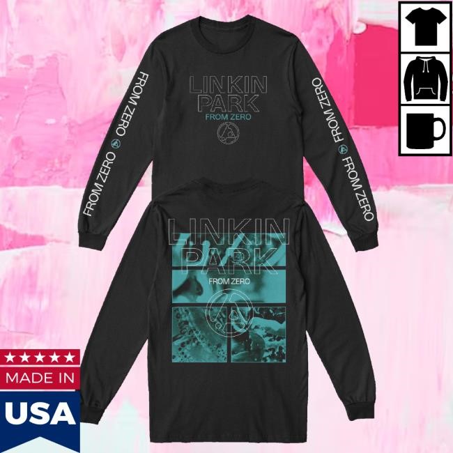 Official Linkin Park Merch From Zero Texture Black Classic Shirt