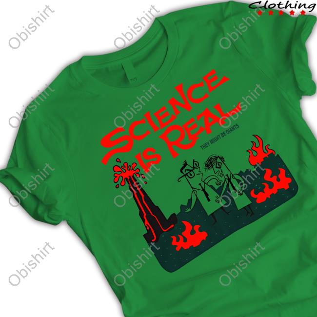 They Might Be Giants Store Science Is Real Tee Shirt