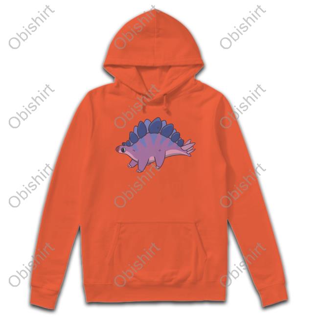 Official Paleopines Store Bisexual Pride Stegosaurus Funny Shirt
