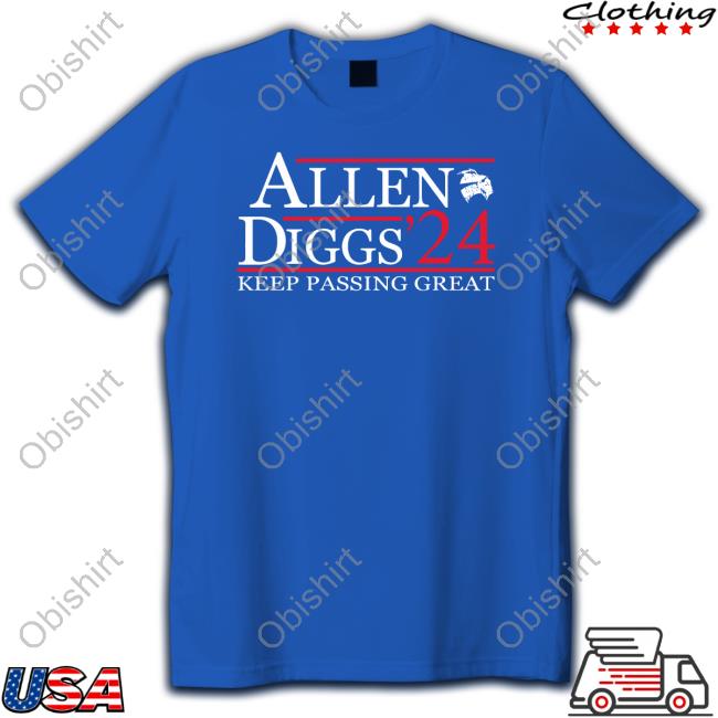 Allen Diggs '24 Keep Passing Great Tee Shirt