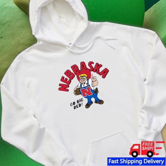 Retro Nebraska Go Big Red Hoodie
