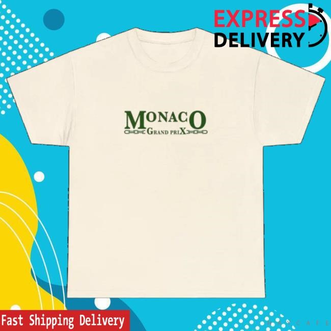 Official Most Wanted Tour Merch Most Wanted Tour - Monaco Grand Prix Natural Cotton Tee Shirt