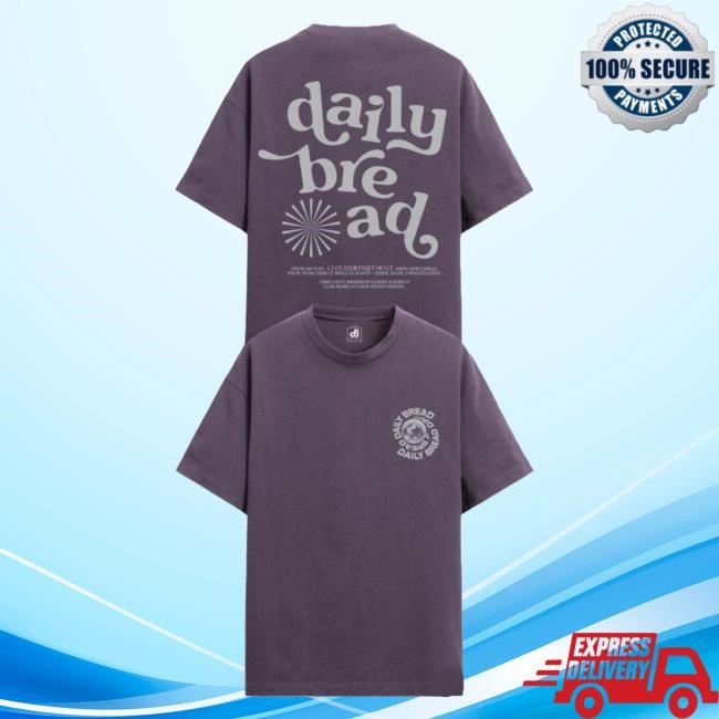 Daily Bread Official Merch Cloud Dept Tee (Wine) t-shirt, hoodie, tank top, sweater and long sleeve t-shirt