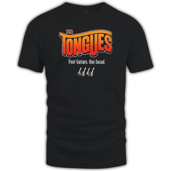 Original The Tongues Four Guitars One Sound shirt