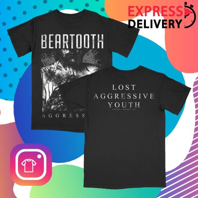 Beartooth Band Aggressive Album Shirts