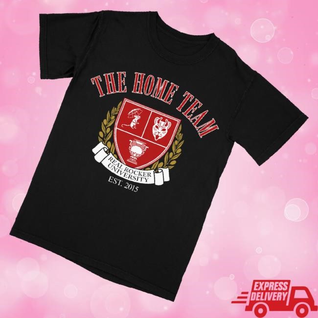 Official The Home Team Merch Rru Crest T-Shirt