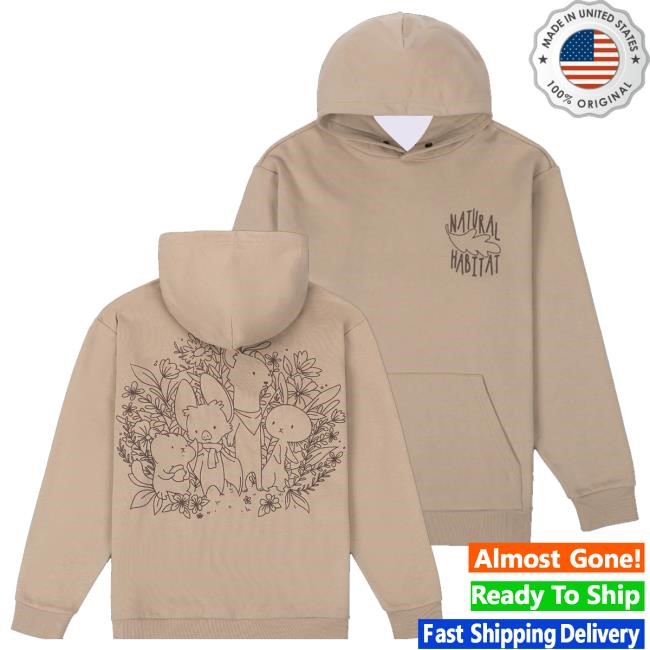 Original Natural Habitat Shorts Merch Store Natural Habitat Line Art t-shirt, hoodie, tank top, sweater and long sleeve t-shirt