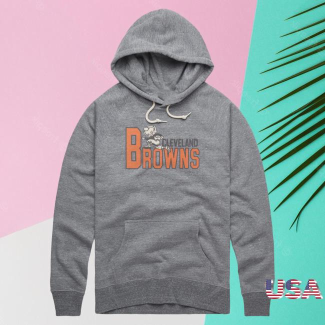 Official Homage Merch Store Homage Block Cleveland Browns Stiffarm Crewneck Sweatshirt Homage Apparel Clothing Shop