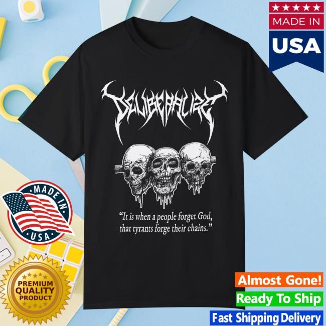 Iron Fortress Records Merch Deliberalize Ep Tank Top