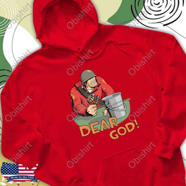 Red This Is A Bucket Dear God Hoodie Valve Store Red This Is A Bucket Dear God Sweatshirt