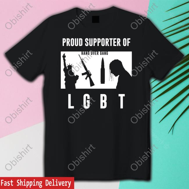 L G B T Proud Supporter T-Shirt