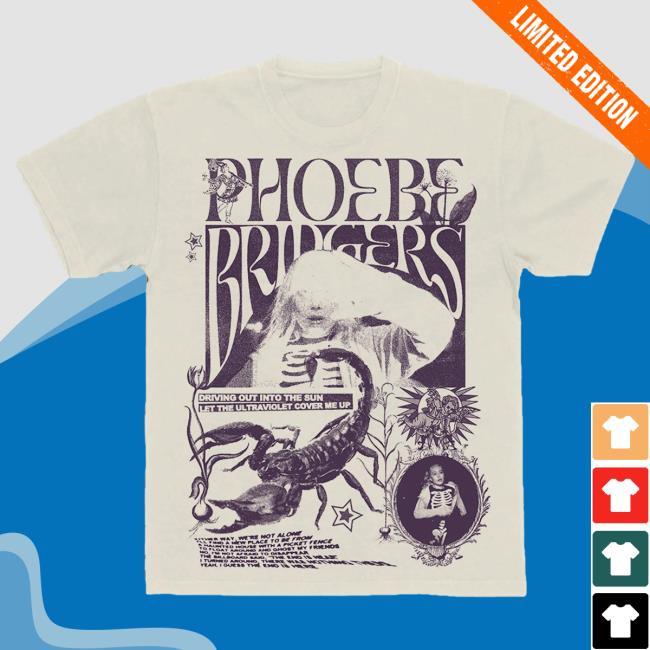 Official Phoebe Bridgers Merch Store I Know The End New Shirt PhoebeBridgers Apparel Clothing Shop Phoebefuckingbridgers