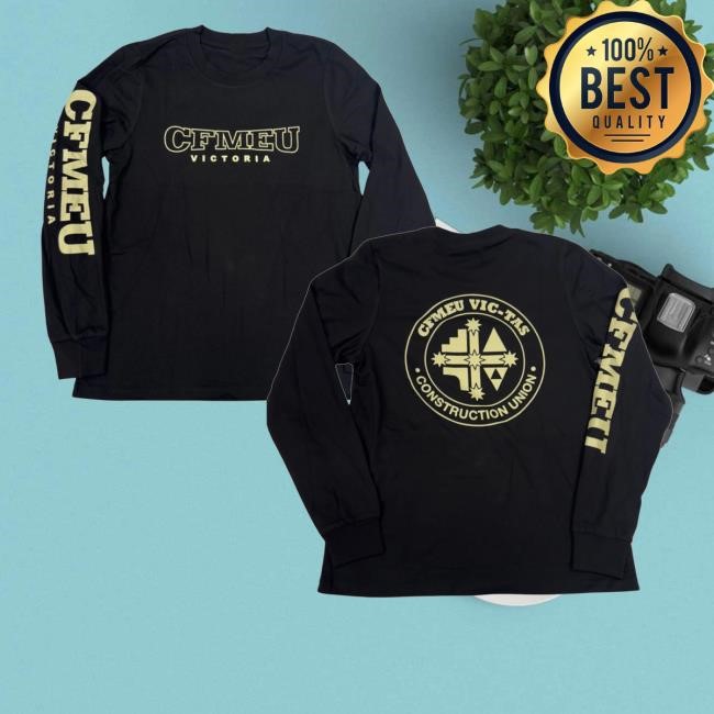 Cfmeu Vic-Tas Construction Union Tee Cfmeu Merch Store Women's Cfmeu Basic Gold Stencil