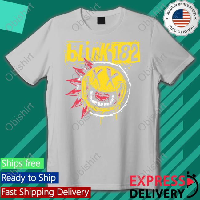 Blink182 Punk Smiley Tee