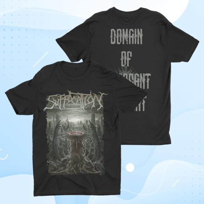 Official Night Shift Merch Indie Merch Store Suffocation - Domain Of Incessant Torment Tee Nightshiftmerch Indiemerchstore