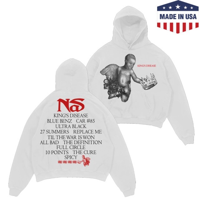 Nas Merch King's Disease Anniversary T-Shirt, Hoodie, Tank Top, Sweater And Long Sleeve T-Shirt