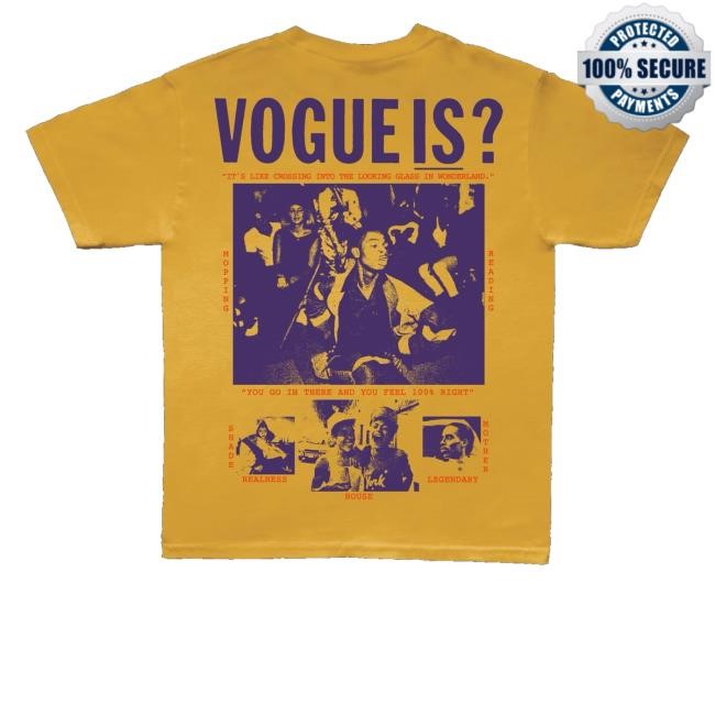 Derek Guy Parts Is Burning Vogue Is It's Like Crossing Into The Looking Glass In Wonderland Sweatshirt