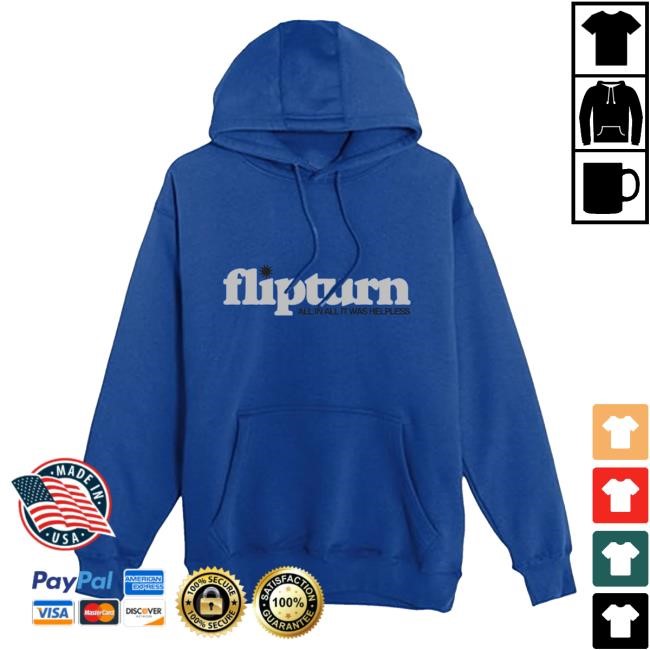 Flipturn All In All It Was Helpless Sad Disco Crewneck Sweatshirt Flipturn Store Sad Disco