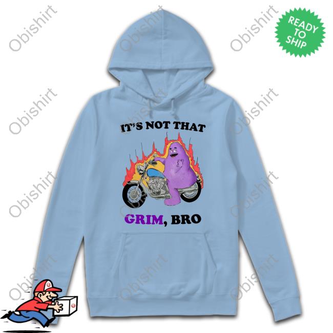 Jmcgg It's Not That Grim Bro Tee Shirt