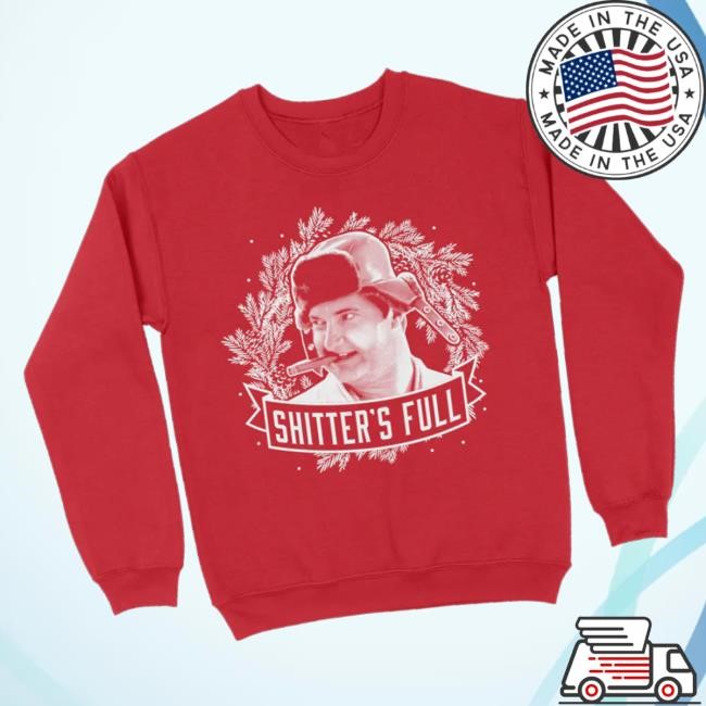 Thechivery Merch Store Shitter's Full V2 Unisex Pullover Sweatshirt