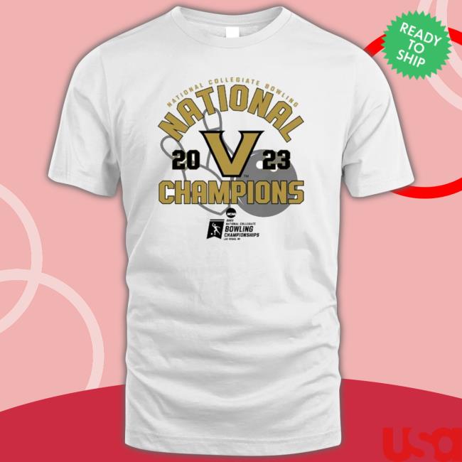 Women’S Bowling Vanderbilt Commodores 2023 National College Bowling Champions Crewneck Sweatshirt