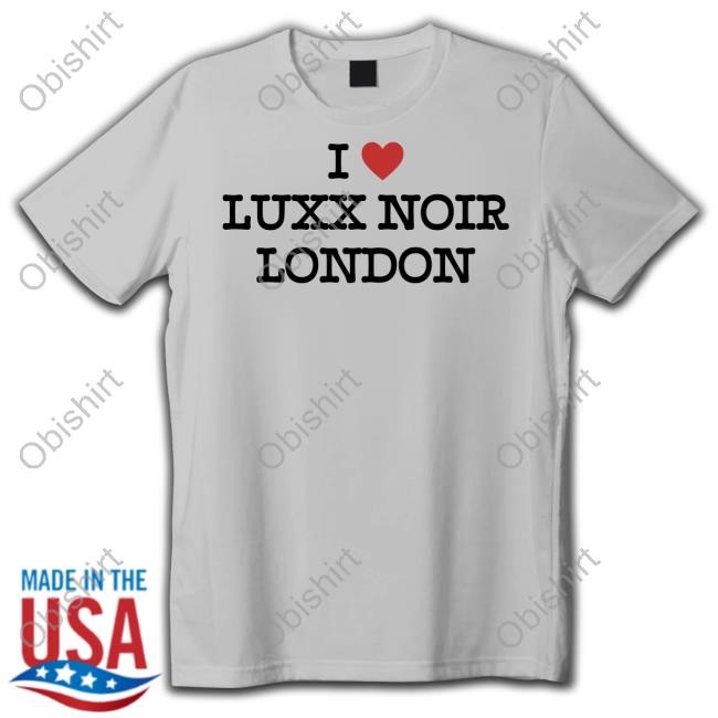 Remuchis I Love Luxx Noir London New Shirt