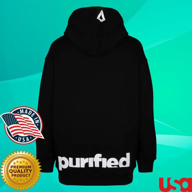 Trending Purified Records Merch Store Black Pf Long Sleeve Shirt